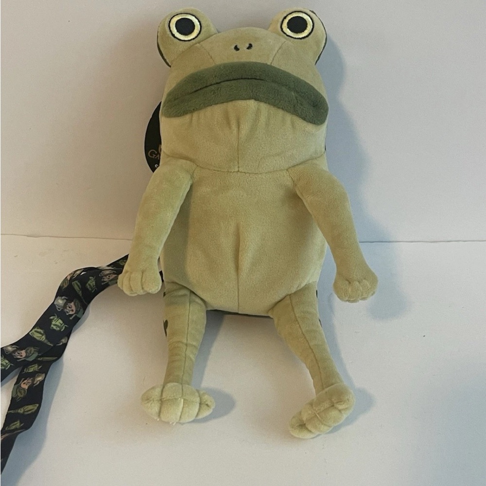 Over The Garden Wall Frog Jason Funderberker Plush With Lanyard For Id